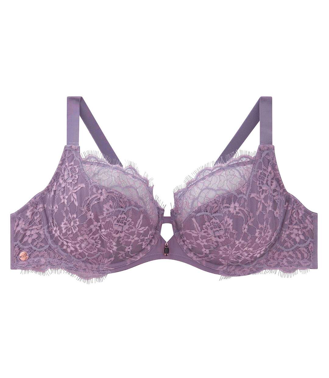 Soutien-gorge armatures grand maintien violet Aromatique-1
