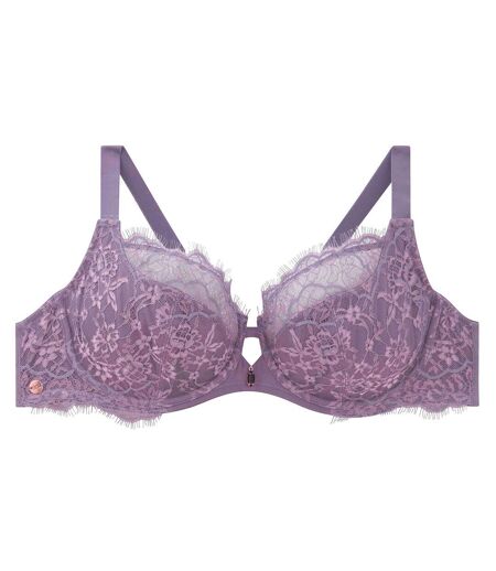 Soutien-gorge armatures grand maintien violet Aromatique
