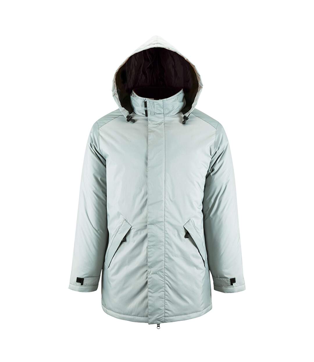 Manteau rembourré robyn unisexe gris clair SOLS