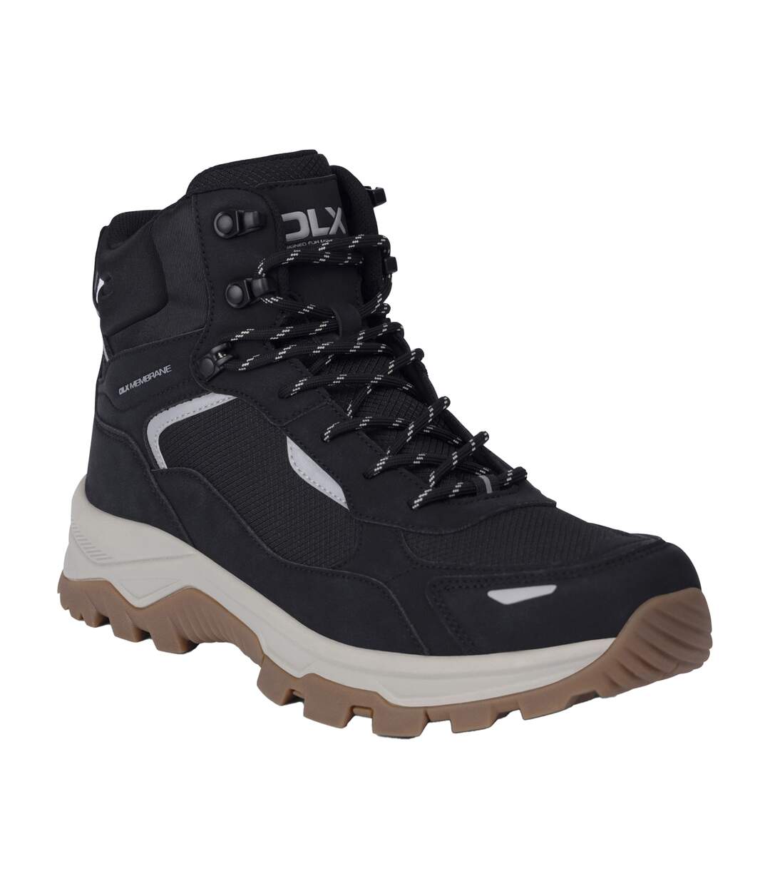 Mens Johnny Dlx Walking Boots Black Trespass-1