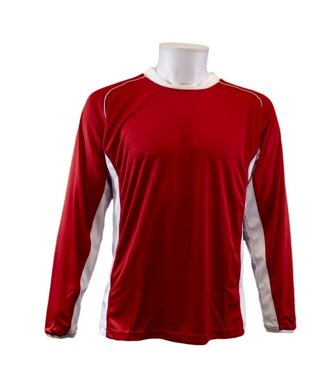 Maillot de foot london adulte rouge / blanc Carta Sport