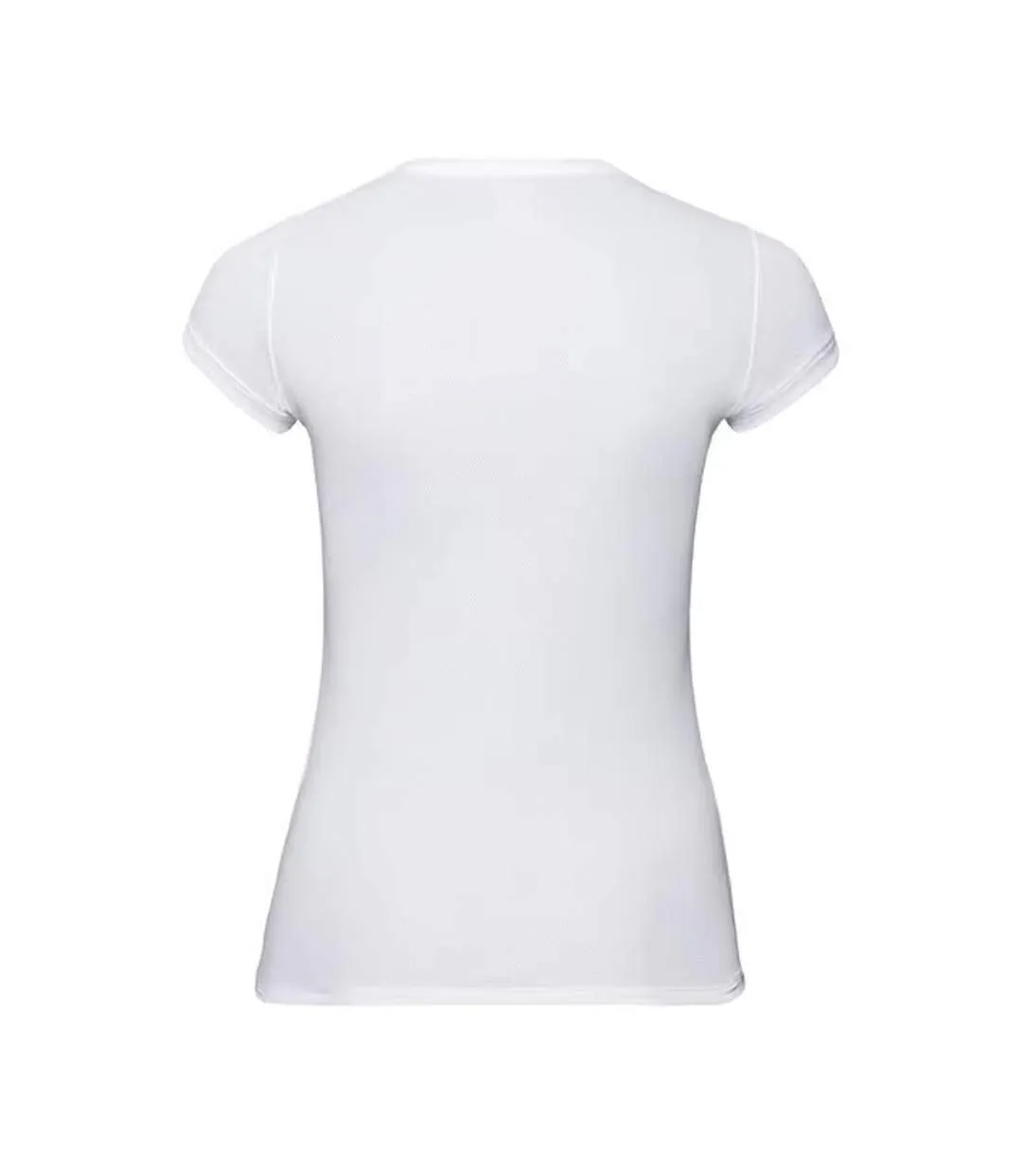 T-Shirt technique blanc femme oldo active-2