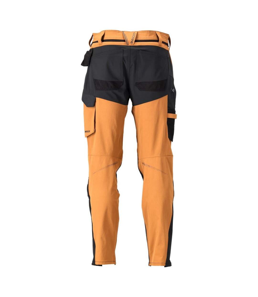Pantalon De Travail Customised Homme Marron Noir Mascot-2