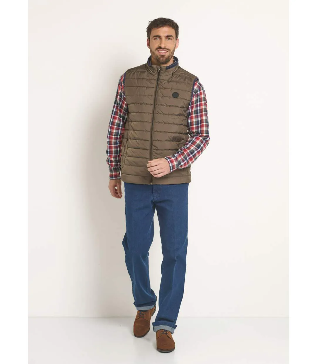 Veste matelassée déperlante sans manches-3