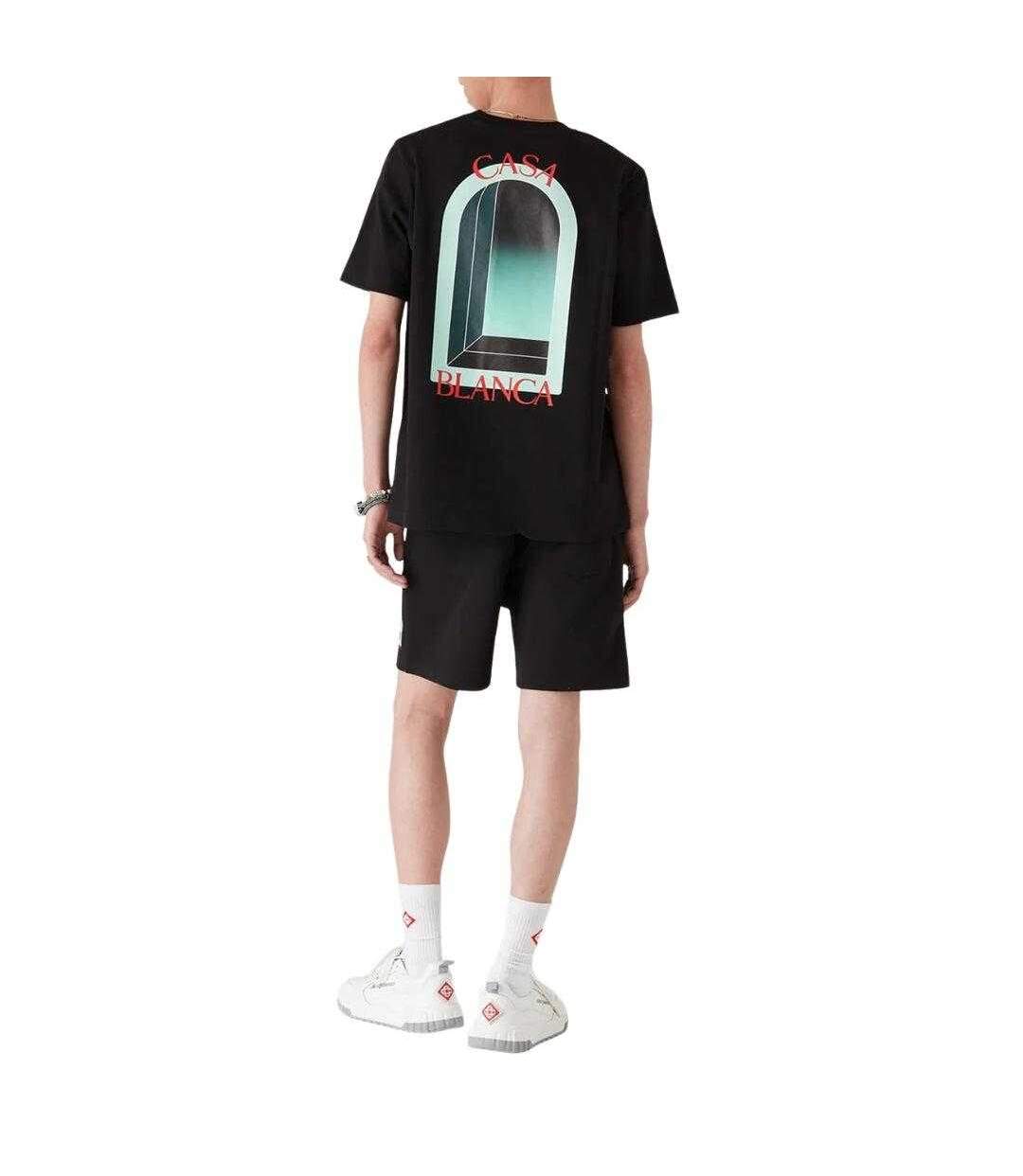 T-shirt L´arche Homme Noir Dégradé Casablanca-4