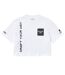 Womens/ladies Minecraft Organic Cotton T-shirt White Lacoste-1