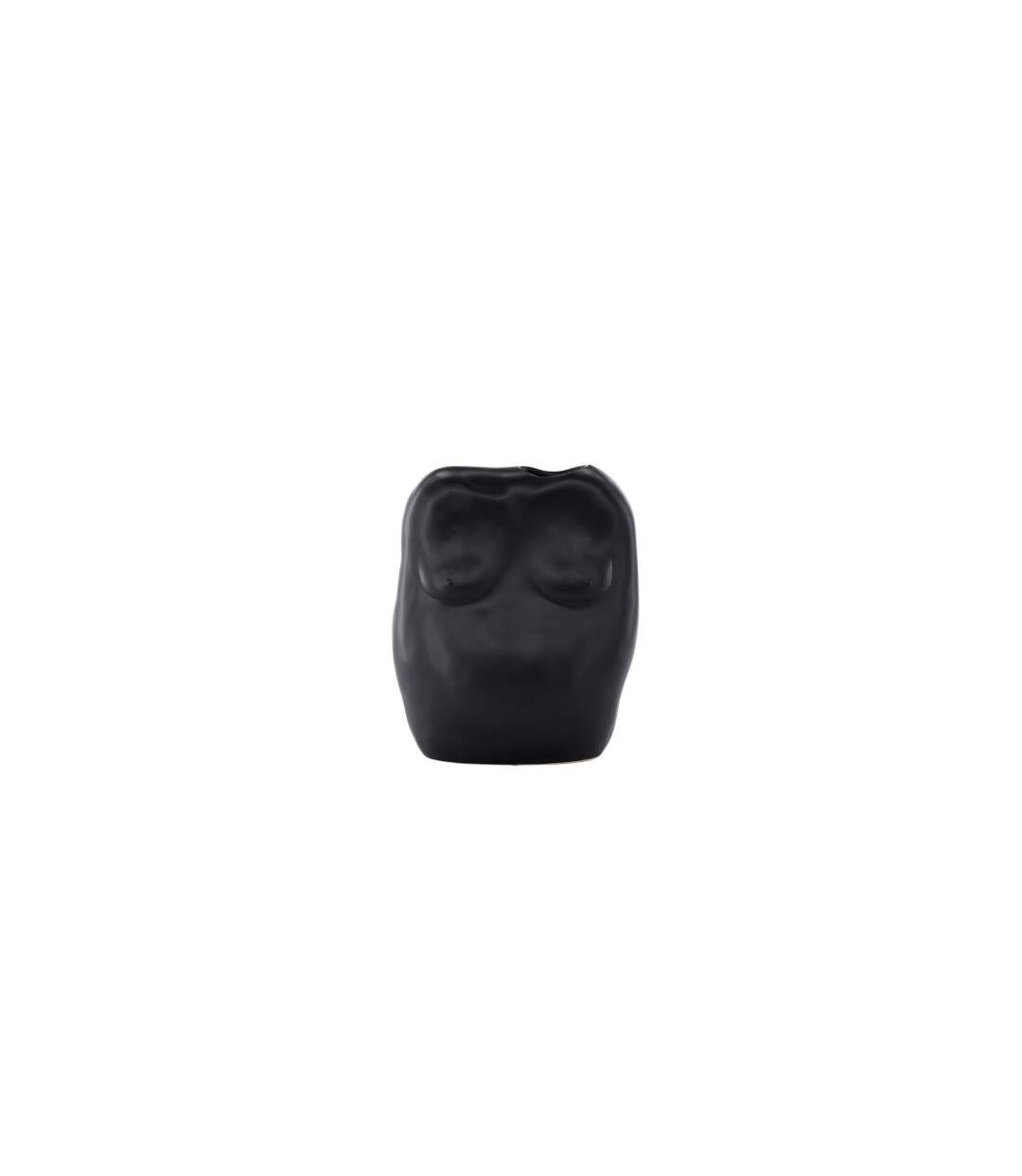 Vase Buste en Céramique Romie 28cm Noir-4