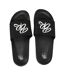 Claquettes Motif/style Logo Barreca Adulte Noir Blanc Born Rich-3