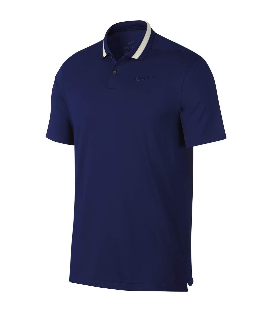 Polo NIKE manches courtes - homme - NK310 - bleu marine et blanc cassé-2