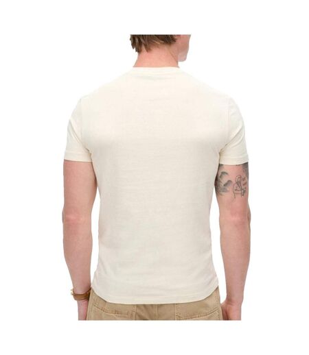 T-Shirt beige homme superdry essential - xxl