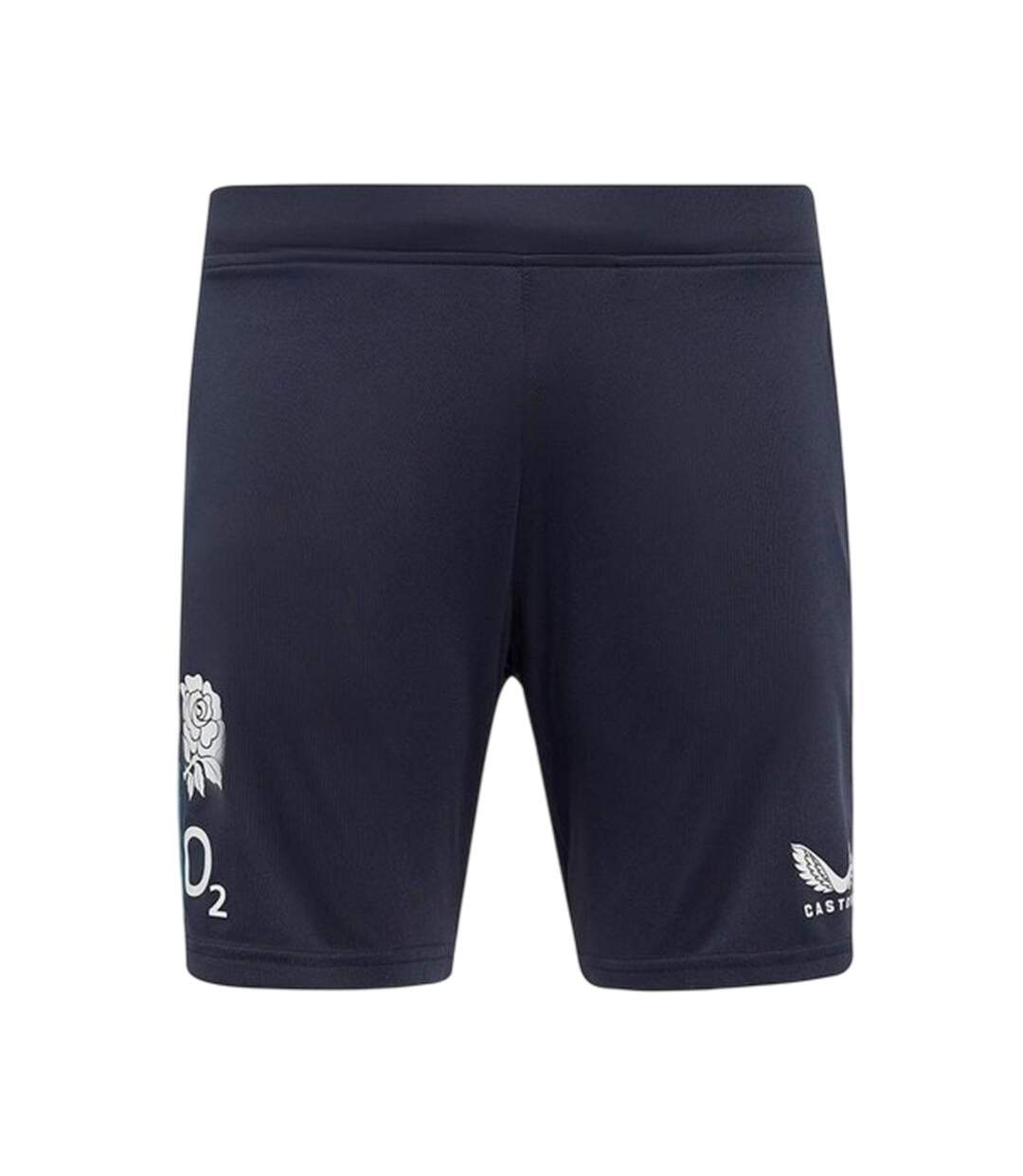 Short Motif/style Rugby Angleterre Homme Bleu Foncé Gris Bleu Foncé Castore-1