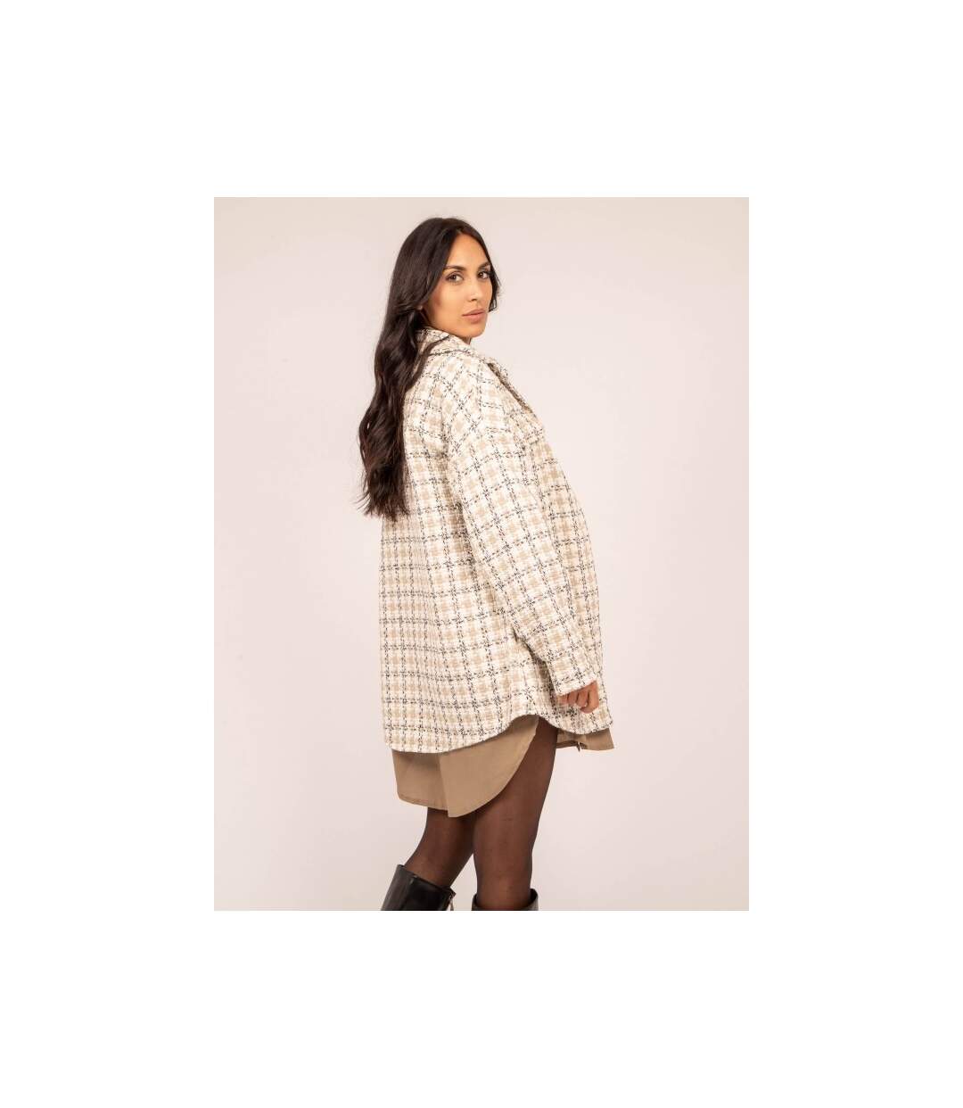 Surchemise carreaux UBARTH - Dona X Lisa-2