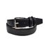 Ceinture élégante en PVC Noir pour Homme - Style Classique et Ajustable-1