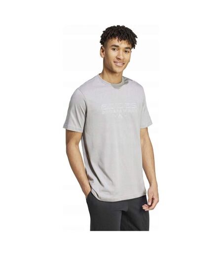 T-shirt Style Linéaire Tech Homme Gris Adidas