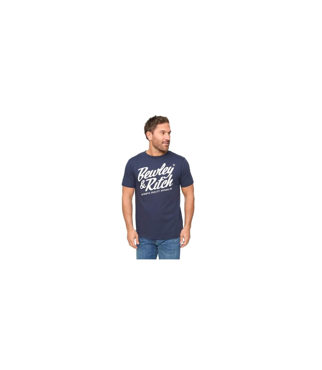 T-shirt Décontracté Harlings Homme Bleu Marine Bewley & Ritch-1