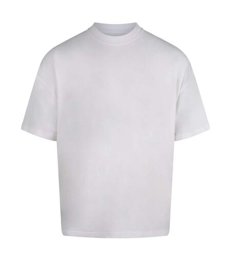 Mens Distortion Washed T-shirt Washed White Anthem