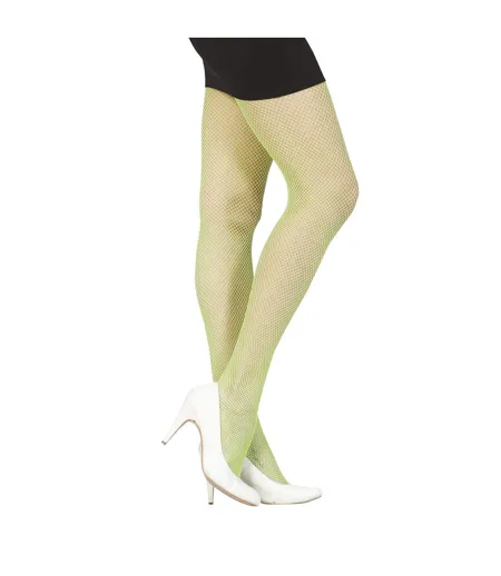 Collant Motif/style Néon Femme Vert Fiestas Guirca