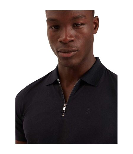 Polo Motif/style Texturé Homme Bleu Marine Ted Baker