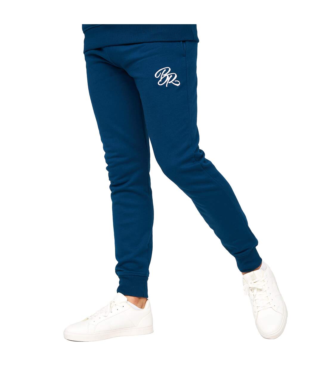 Mens Fontaine Jogging Bottoms Sky Captain Born Rich-1