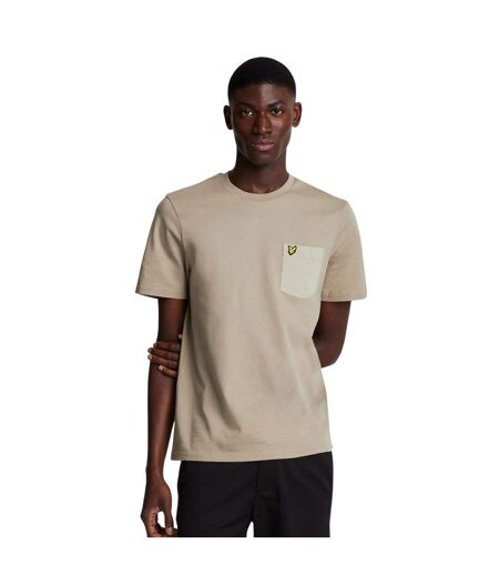 T-shirt Homme Beige Lyle & Scott