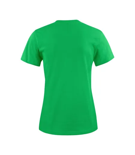 Womens/ladies Light T-shirt Fresh Green Printer