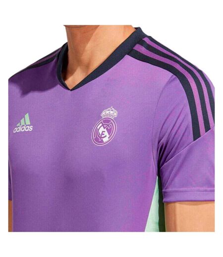 Real Madrid Maillot Training Violet Homme Adidas - XS