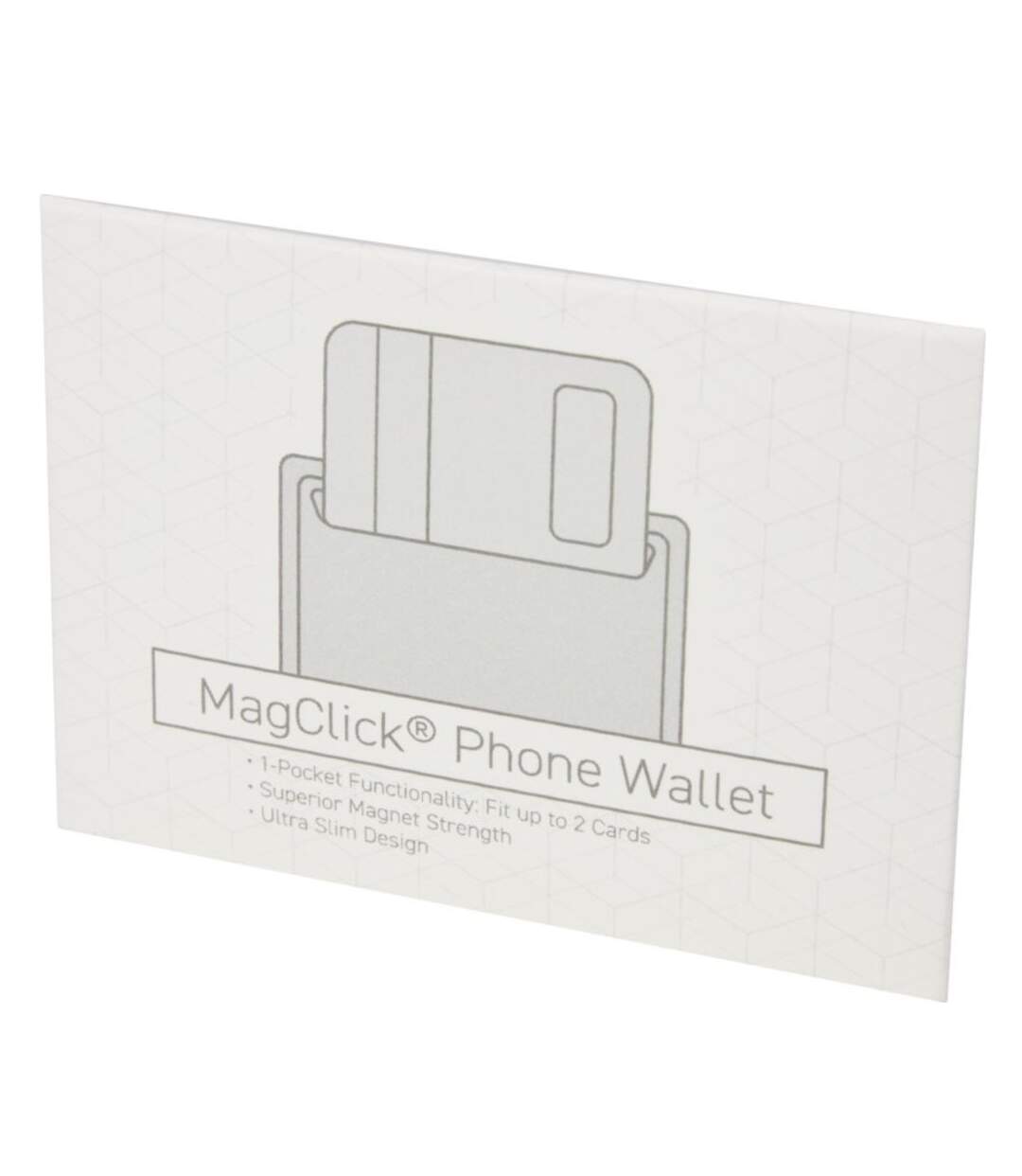 Magclick phone wallet one size solid black Bullet-1