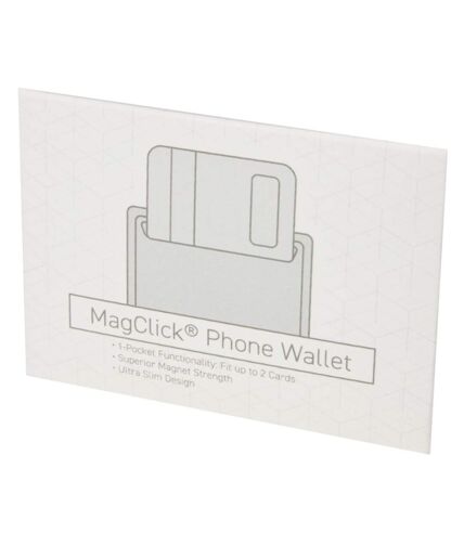 Bullet Magclick Phone Wallet (Solid Black) (One Size) - UTPF3944
