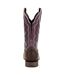 Womens/ladies Lady Rebel Pro Full Grain Leather Cowboy Boots Oilded brown Plum Durango-2