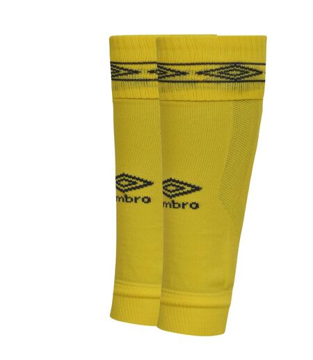 Umbro Mens Diamond Leg Sleeves (Blazing Yellow/Carbon)