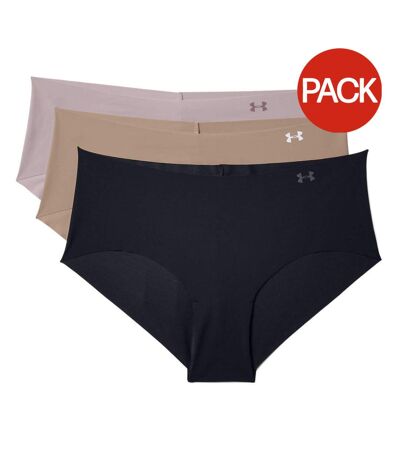 Culottes ua pure femme noir / sable / violet Under Armour