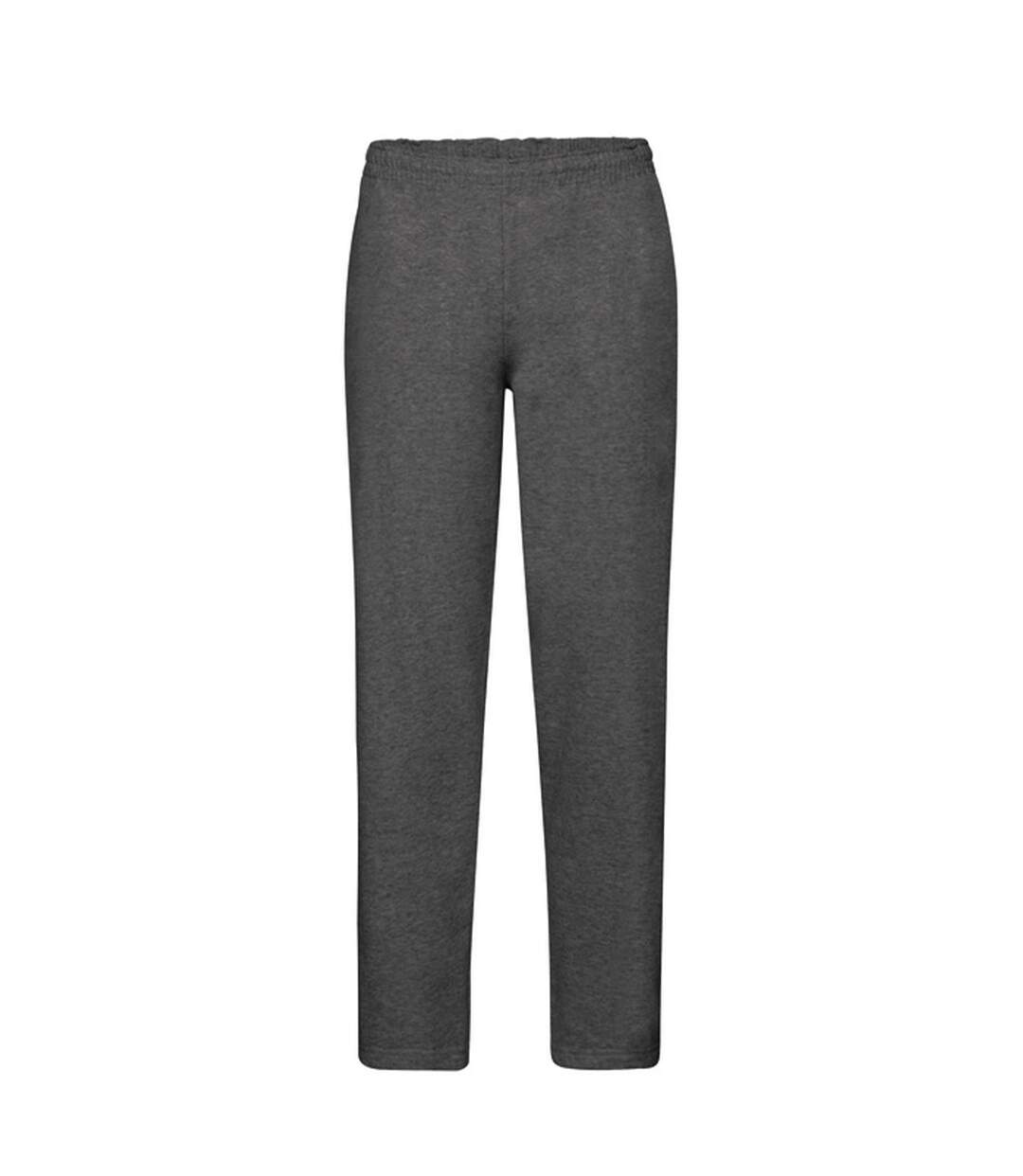 Pantalon De Jogging Classic Homme Gris Foncé Chiné Fruit Of The Loom-1