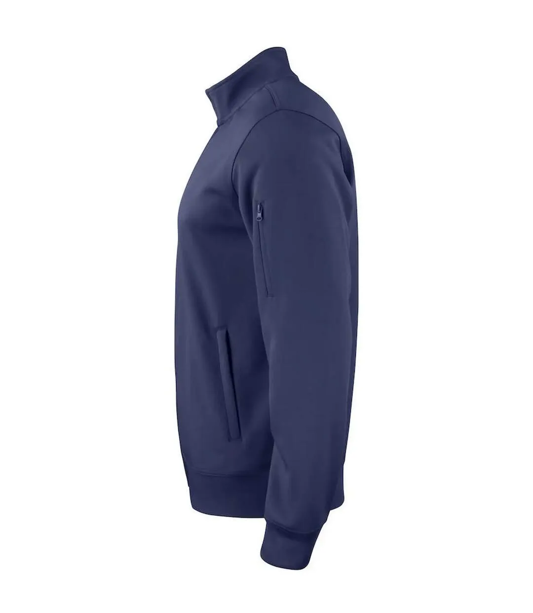 Cardigan Basic Active Homme Bleu Marine Foncé Clique-3