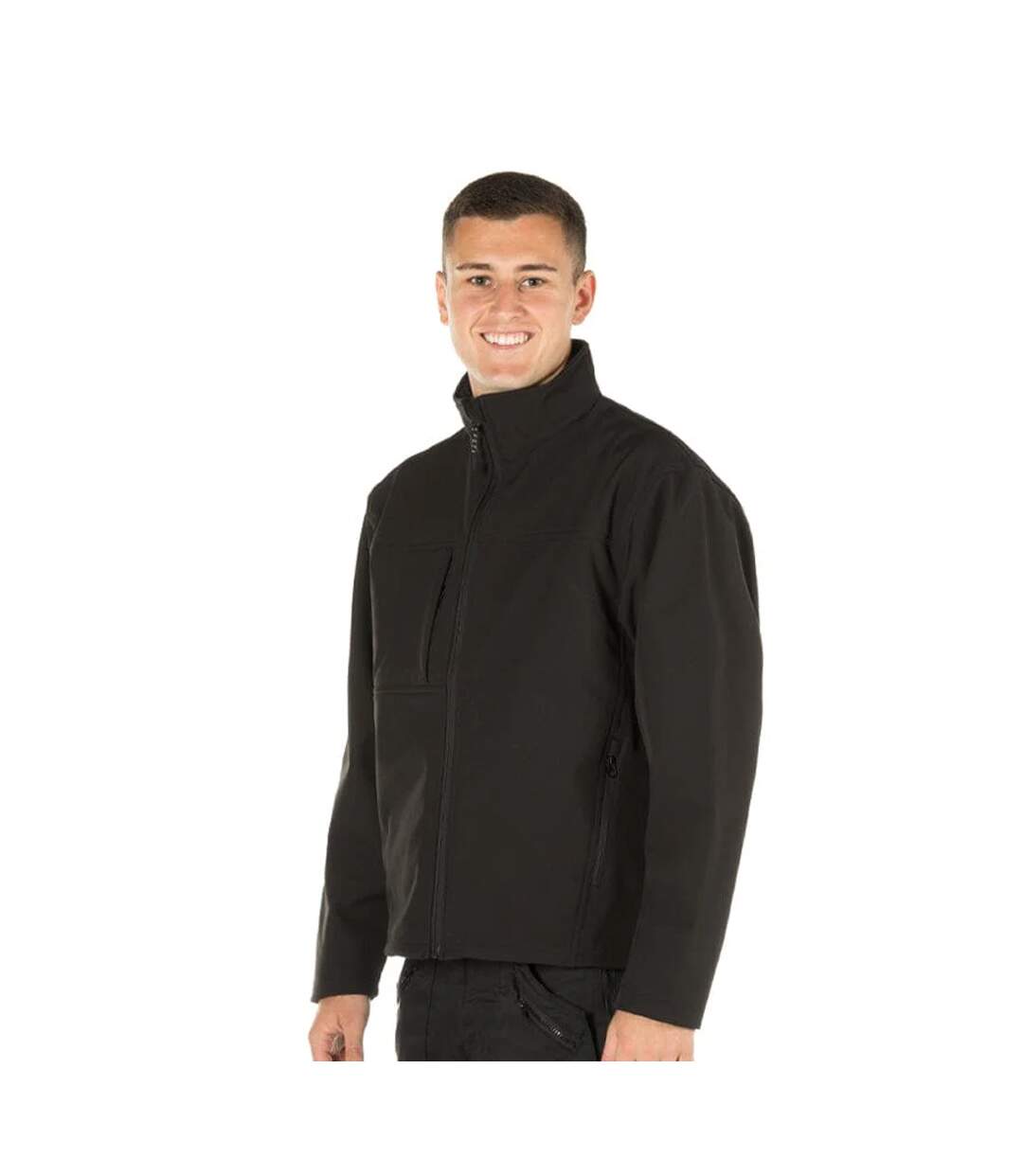 Veste Softshell Classic Homme Noir Result-1