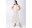 Robe longue coupe cintrée SERAPHINE beige Coton Du Monde-2
