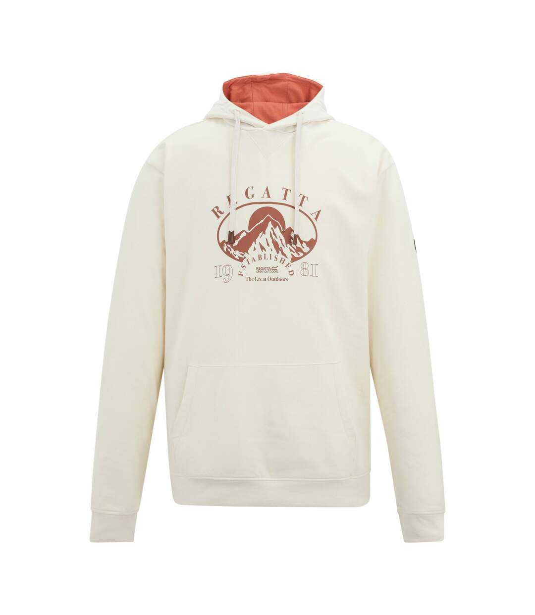 Mens Cline Mountain Hoodie White Stone Brick Regatta-2
