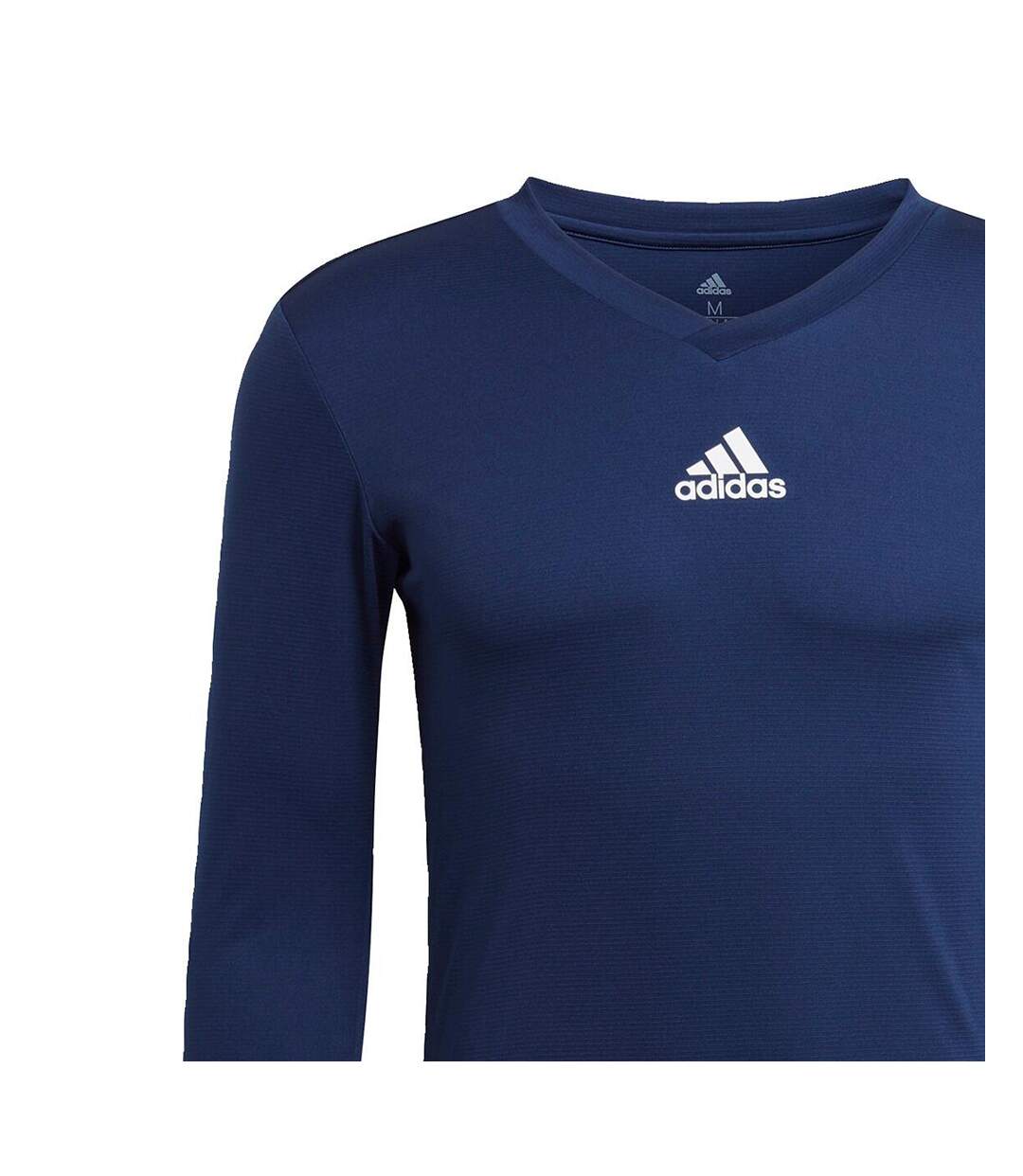 Maillot De Foot Manches Longues Team Base Homme Bleu Marine Adidas-3