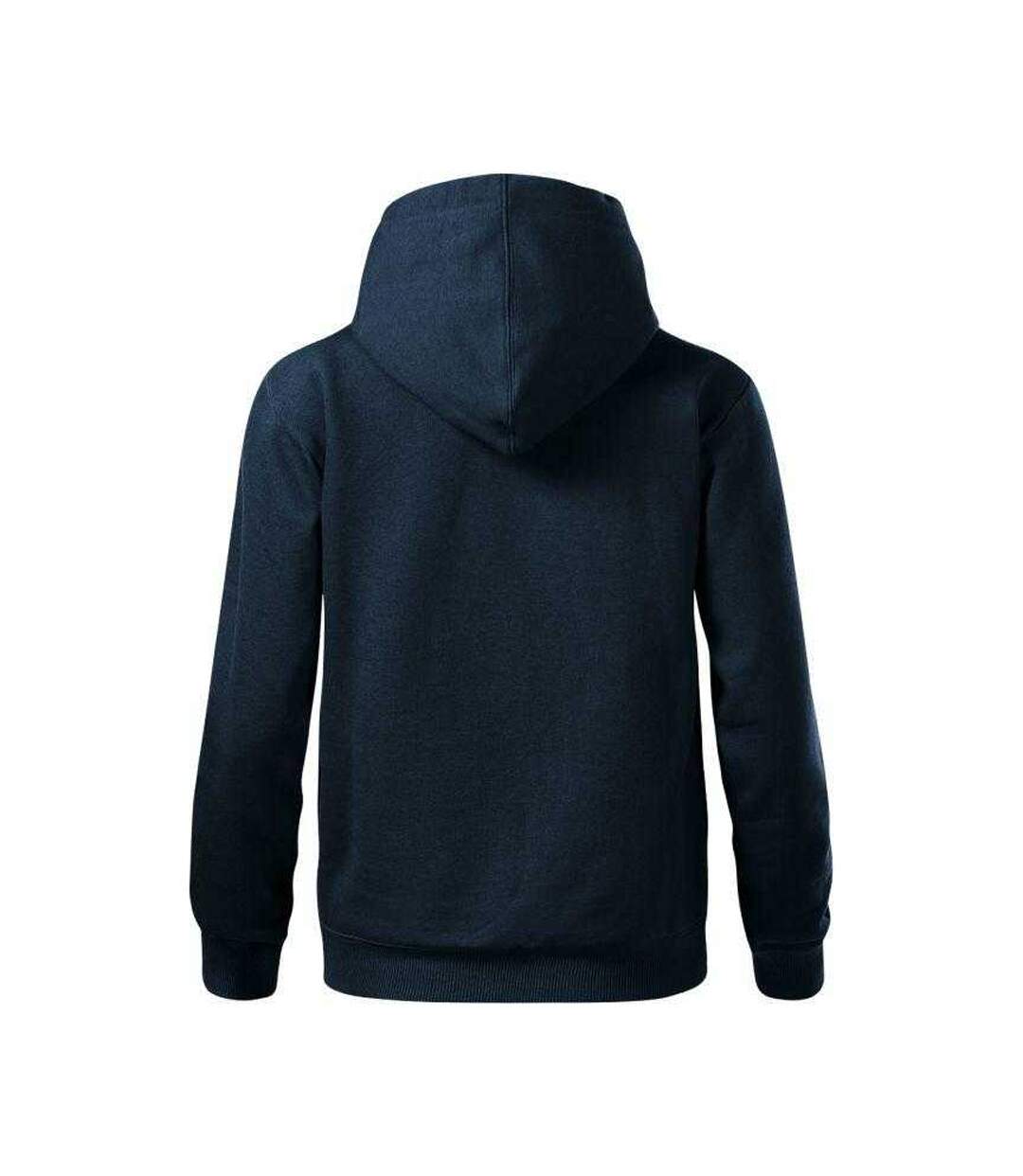 Sweat À Capuche Moon Femme Bleu Marine Malfini-2