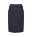 Womens/ladies Vilea Plain Pencil Skirt Blue Boss-2