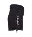 Short Motif/style À Lacets Femme Noir Urban Classics-4