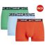 Pack of 3  Mens boxer shorts  orange/blue/green Nike-1
