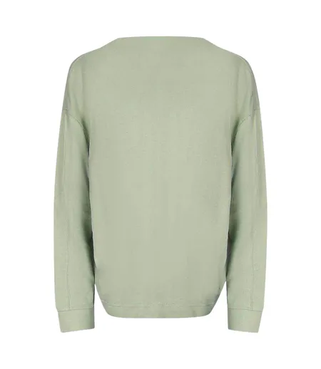 Unisex Adult Gwen Nile Oversized Sweatshirt Green Parajumpers