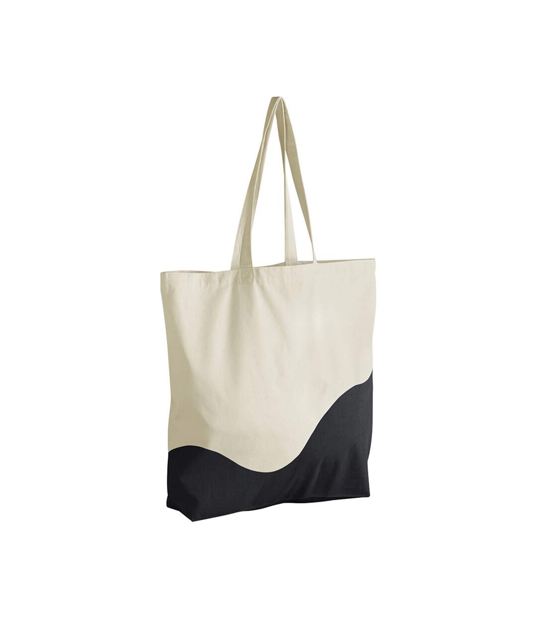 Tote Bag Taille Unique Naturel Noir Westford Mill-1