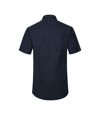 Russell Mens Short Sleeve Stretch Moisture Management Work Shirt (Bright Navy) - UTBC2739