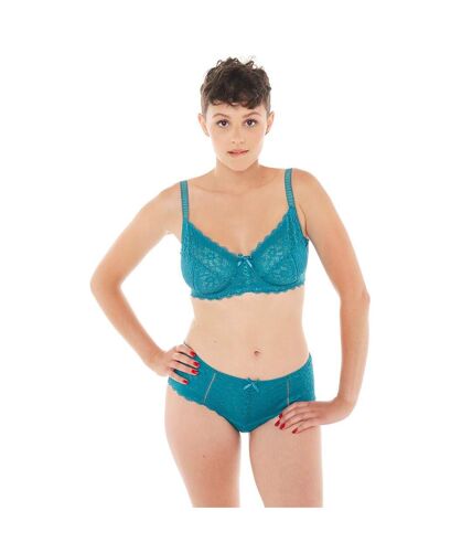 Soutien-gorge grand maintien turquoise Elena