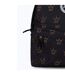 Unisex Black King Crown Pattern Backpack with Padded Straps | School Travel Bag-4