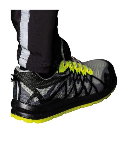 Baskets De Sécurité Eco Composite Homme Noir Jaune Portwest