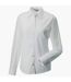Jerzees Ladies/Womens Long Sleeve Pure Cotton Work Shirt (White) - UTBC2734