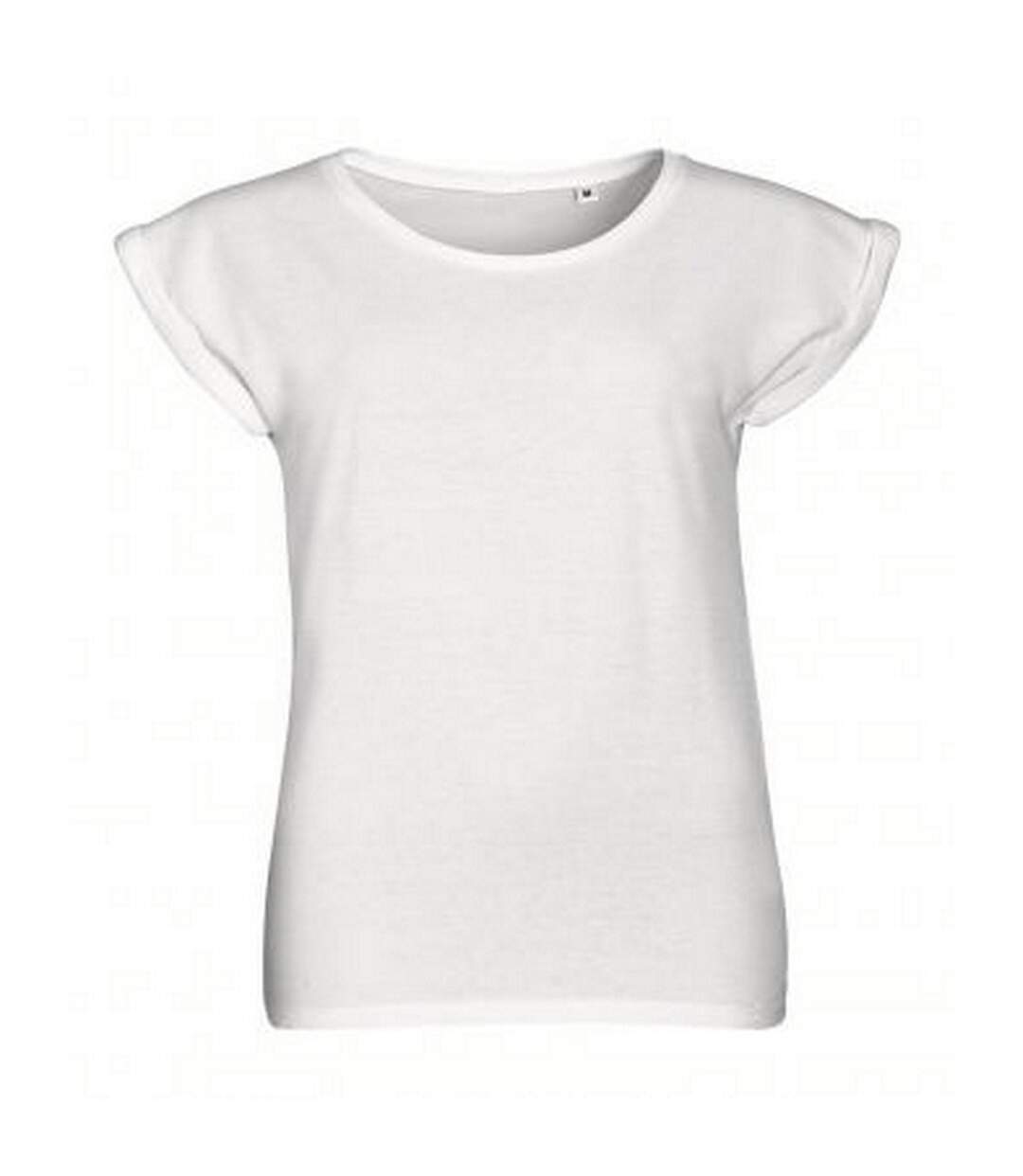 T-shirt manches courtes melba femme blanc SOLS