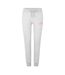 Womens/ladies Hunston Polycotton Joggers Grey Marl Marl Jack Wills-3